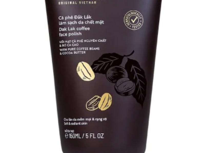 Cà phê Đắk Lắk Cocoon làm sạch da chết trên mặt 150ml