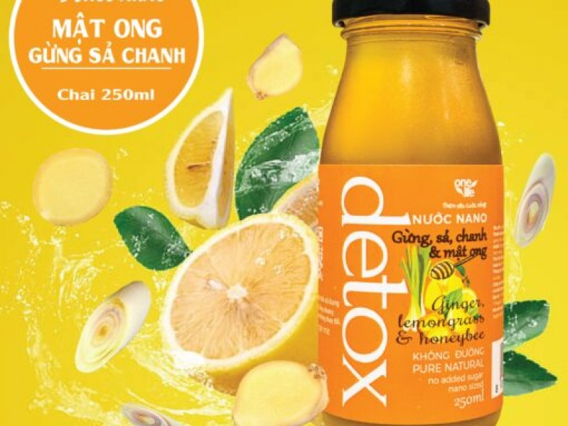 Nước Gừng Sả Chanh Mật ong OneLife