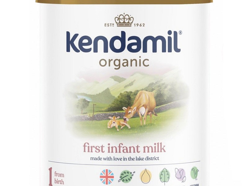 Sữa Kendamil Organic số 1 lon 800g cho trẻ 0-6 tháng