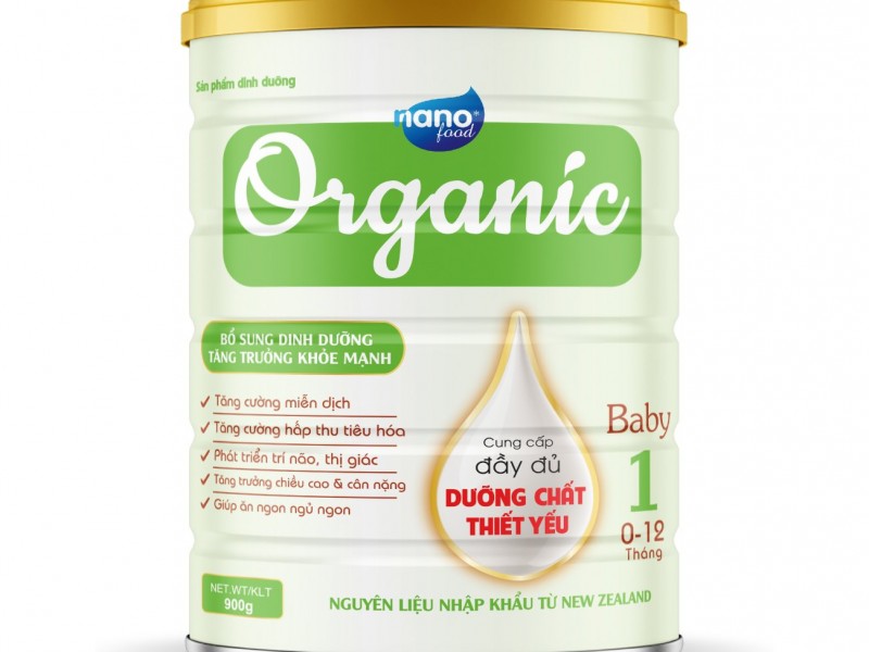 Sữa bột Organic Baby 400g