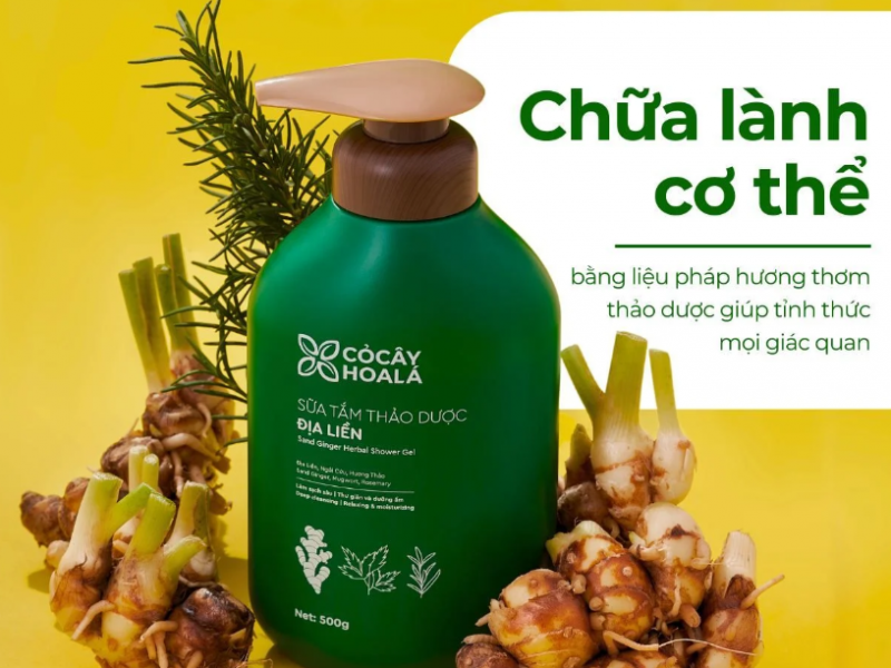 Sữa tắm thảo dược 