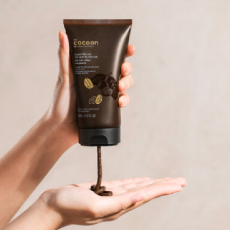 Cà phê Đắk Lắk Cocoon làm sạch da chết trên mặt 150ml