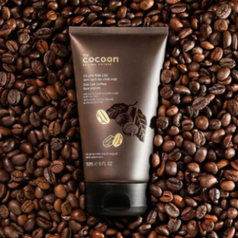 Cà phê Đắk Lắk Cocoon làm sạch da chết trên mặt 150ml